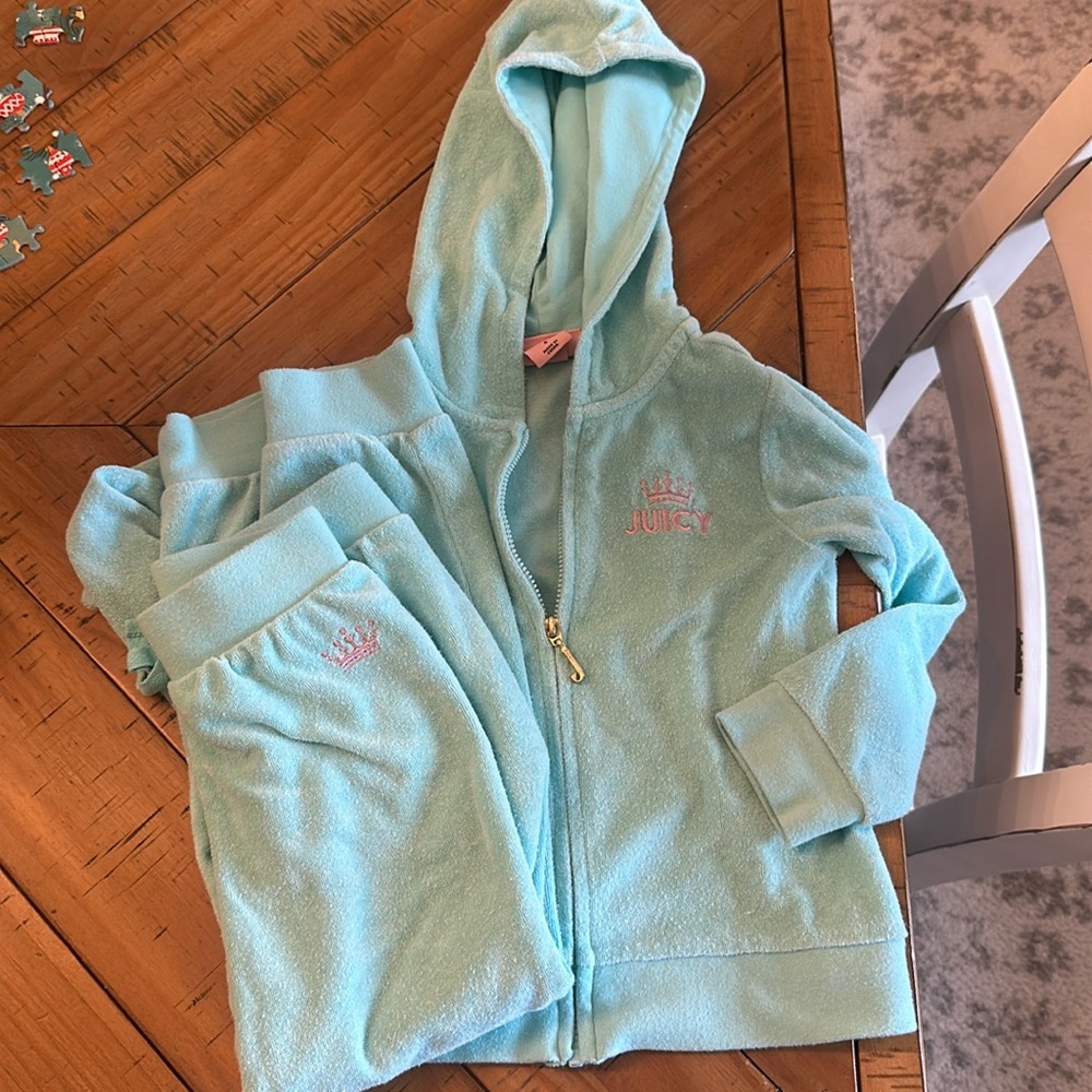 Girls Juicy Couture Terry Jumpsuit